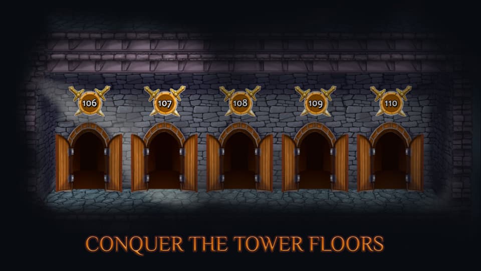 The tower: floors are cleared one after another, each harder than the last